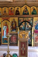 Внутреннее убранство храма-часовни Св. Алексия, человека Божия